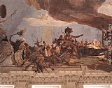 Giovanni Battista Tiepolo Wall Art - Apollo and the Continents [detail 2]